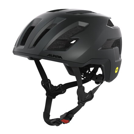 ALPINA Cyklistická prilba PARANUS URBAN čierna matná (black matt)