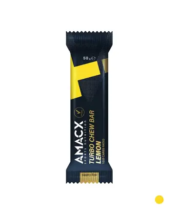AMACX Turbo Chew Bar Citrón 50g