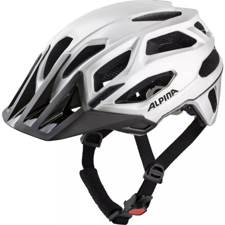 ALPINA Cyklistická prilba Garbanzo biela (white gloss)