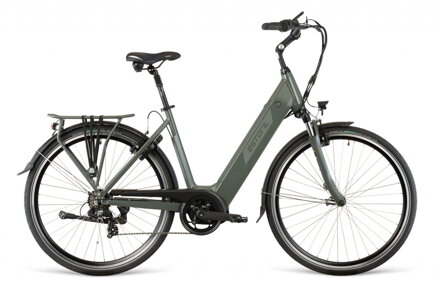 Estoril 700C Estoril TN dámsky elektrobicykel, zelený khaki