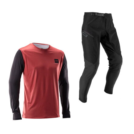 LEATT Ride Kit MTB Gravity 1.0  , Dusty Red