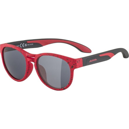 Alpina Detské okuliare JOLA červeno-čierne matné (red-black matt)