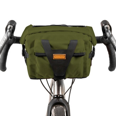 Restrap Bar Pack taška na riadidlá, 10 l, olive