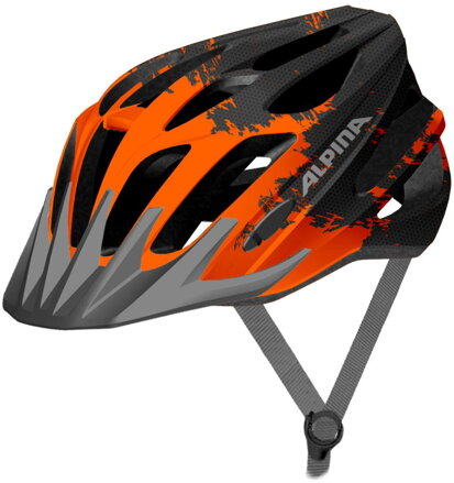ALPINA Cyklistická prilba FB JUNIOR 2.0 orange-anthracite-bk-gl
