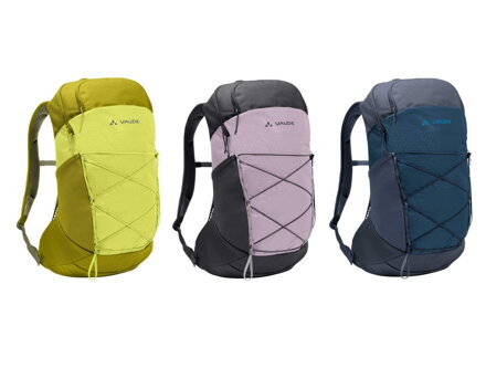 Vaude turistický batoh Agile Air 20 leaf/purple/baltic
