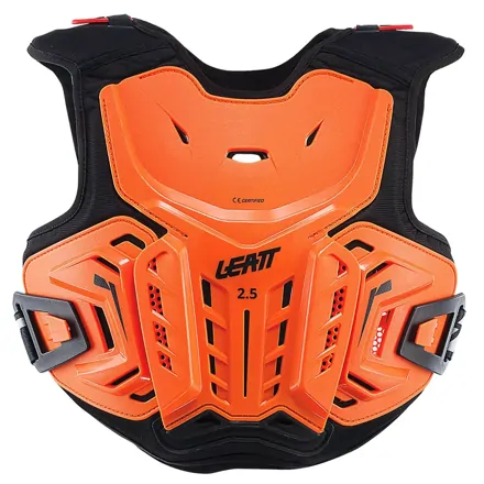 Leatt chránič tela Chest Protector 2.5 Junior, oranžová/čierna