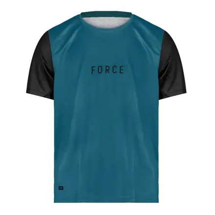 Force dres MTB RULES kr. rukáv, modrý