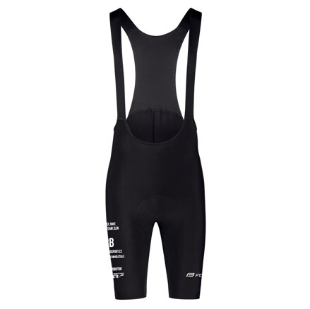 Force kraťasy F ACTION TEAM se šráky a vložkou, černé