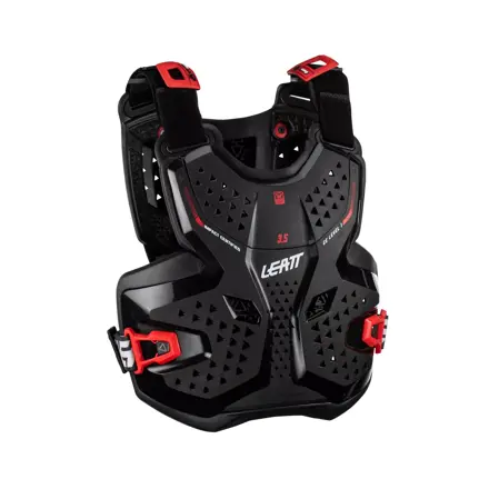 Leatt chránič tela Chest protector 3.5 Junior, čierna/červena