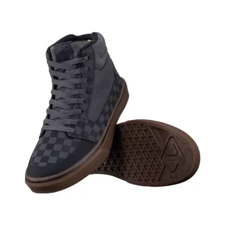 LEATT cyklistická obuv Flat 1.0 Hi , Graphite