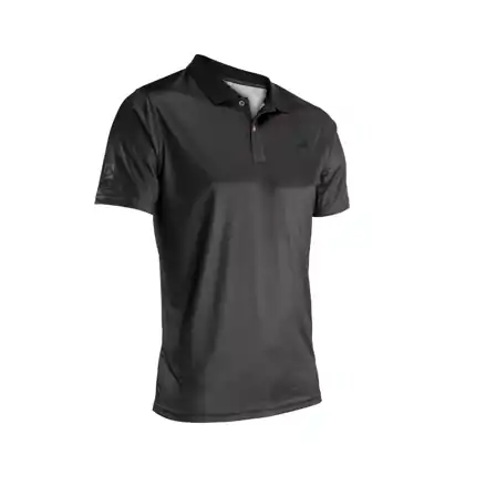 Leatt polo triko Team Short, pánske, graphene