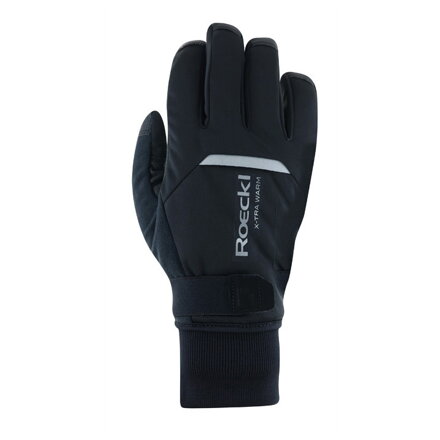 ROECKL cyklistické rukavice zimné Villach 3, unisex, black