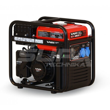 1-fázová elektrocentrála VARI ECV 4600 W invertor