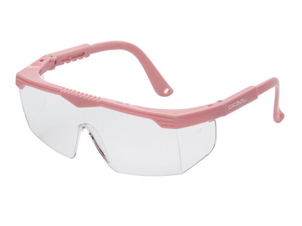 Ochranné okuliare GEBOL Safety Kids ružové