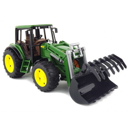 Traktor John Deere 6920 s čelným nakladačom