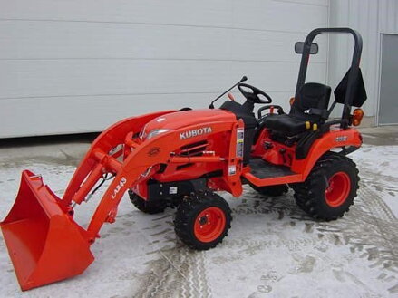 Traktor set Kubota BX231 + nakladač + Podkop L15