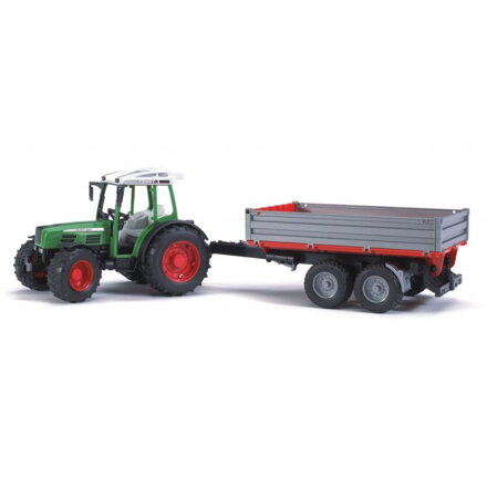 Traktor Fendt 209 s prívesom