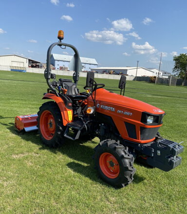 Traktor Kubota EK1261DT, pluh, rotavátor, závažie