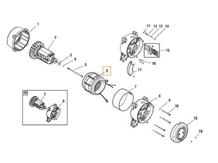 Stator 5 kW