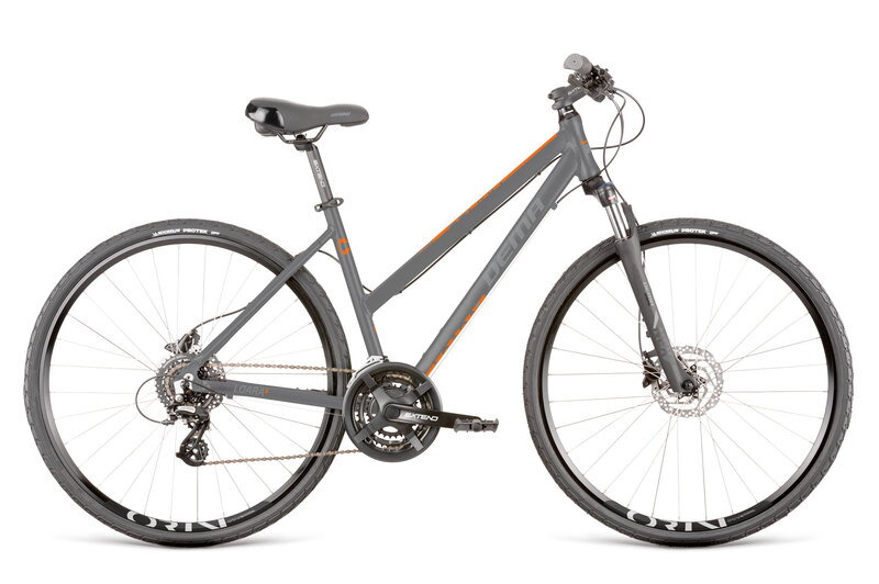 Bicykel DEMA LOARA 5 grey-orange 