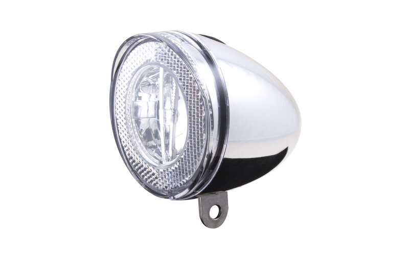 Svetlo predné Spanninga SWINGO 1 LED chrómové (bez držiaku)