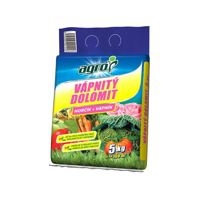 AGRO Vápnitý dolomit 5 kg