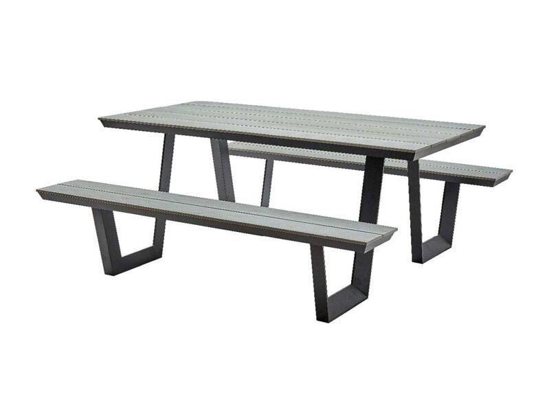 HECHT BELIZE GREY - záhradná lavica HECHT BELIZE GREY - záhradná lavica