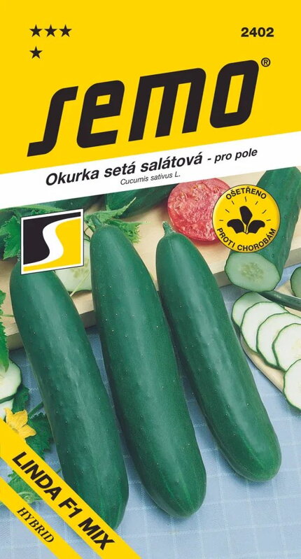 Uhorka šalátová - Linda F1 Mix 1,3 g