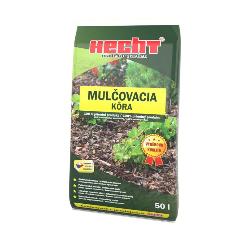 Mulčovacia kôra Hecht 50 l Mulčovacia kôra Hecht 50 l