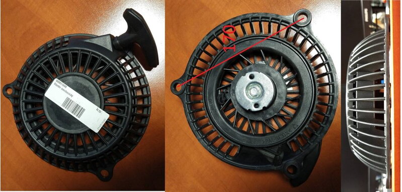 555611040 - Štartér mechanický