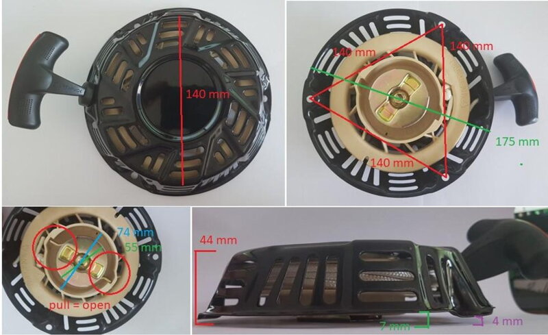 564401060 - Štartér mechanický