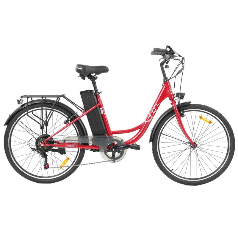Elektrobicykel - HECHT RUNNIS RED