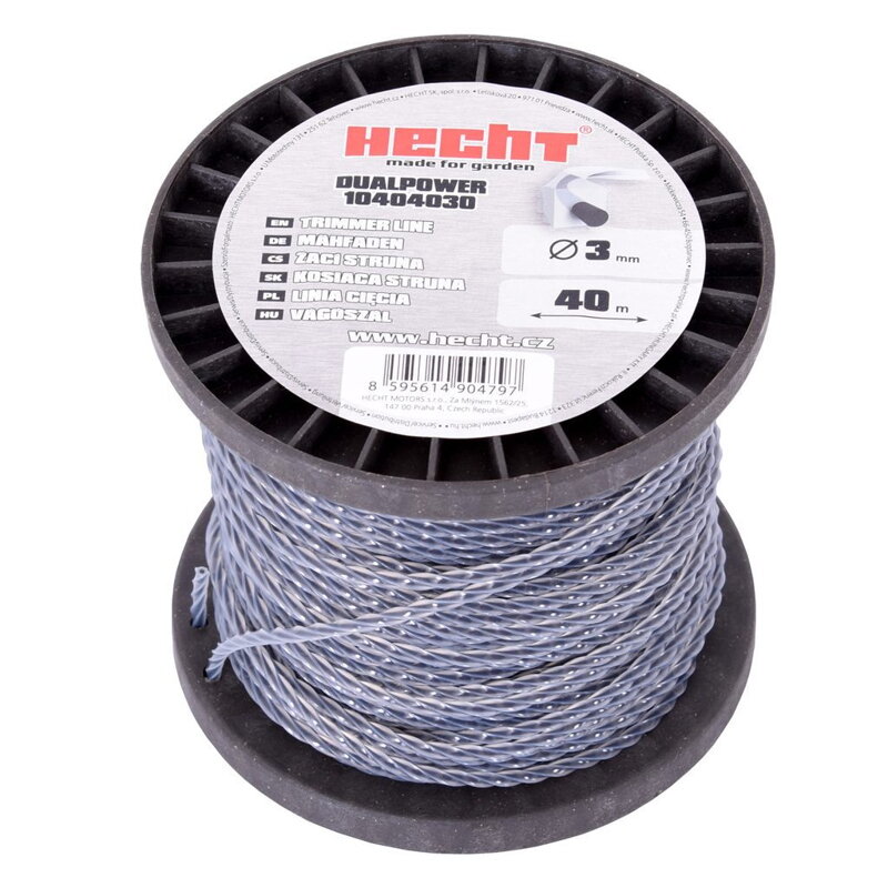HECHT 10404030 - struna štvorcová 3,0 mm x 40 m