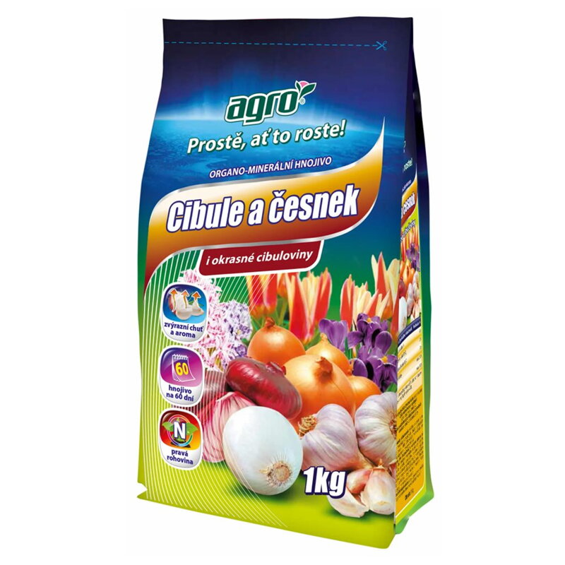 AGRO OM hnojivo Cibuľa a cesnak 1 kg AGRO OM hnojivo Cibuľa a cesnak 1 kg