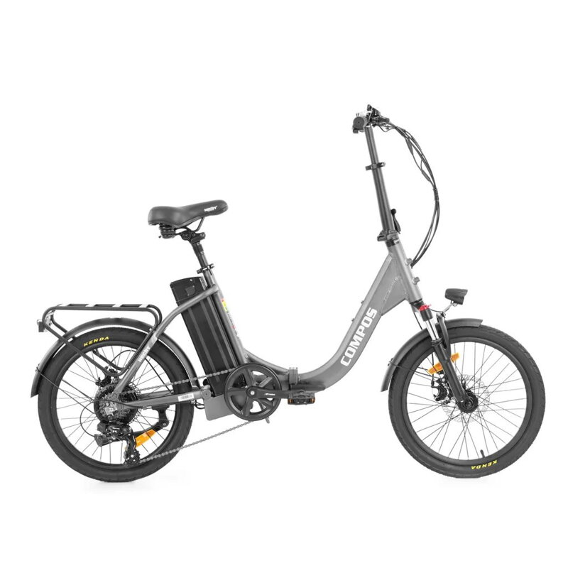 Elektrobicykel - HECHT COMPOS GREY
