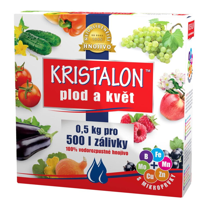 Kristalon Plod a kvet 0,5 kg Kristalon Plod a kvet 0,5 kg