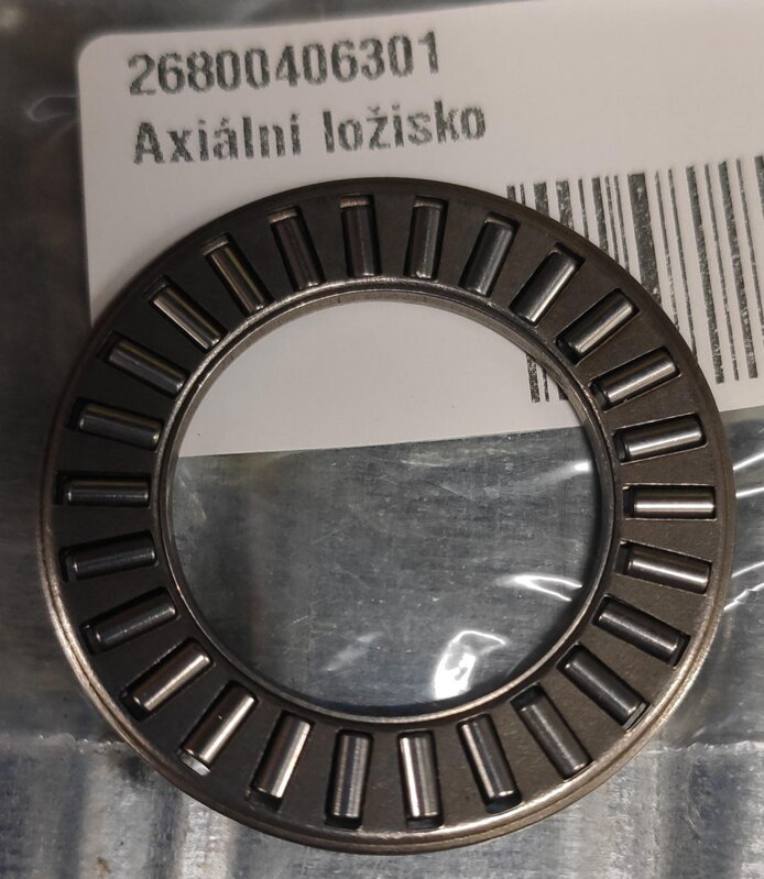 26800406301 - Axiálne - ihličkové ložisko