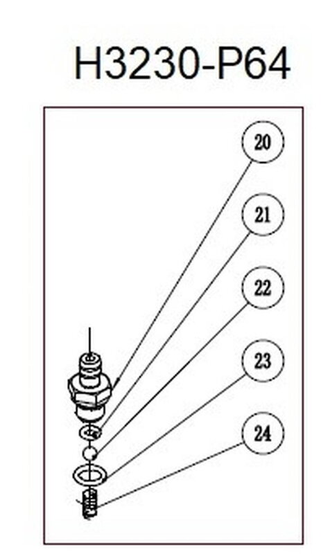H3230-P64 - Konektor