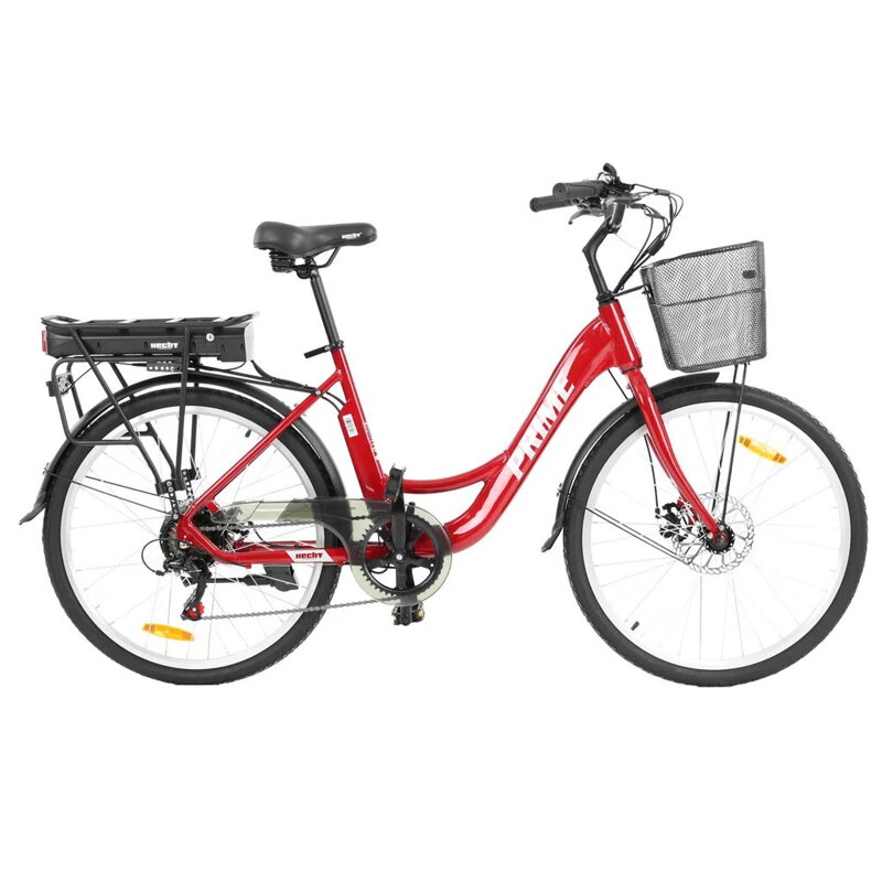 HECHT PRIME RED - elektrobicykel