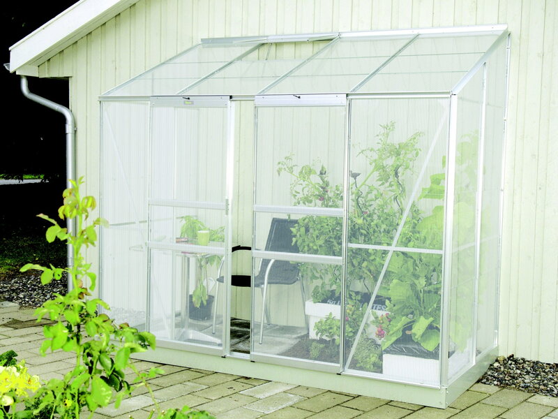 skleník VITAVIA IDA 3300 PC 6 mm strieborný skleník VITAVIA IDA 3300 PC 6 mm strieborný