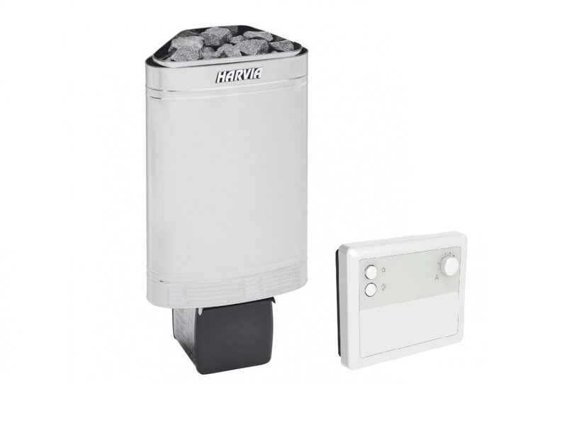 saunová pec HARVIA 3,6 KW (D36E) s externým ovládačom saunová pec HARVIA 3,6 KW (D36E) s externým ovládačom