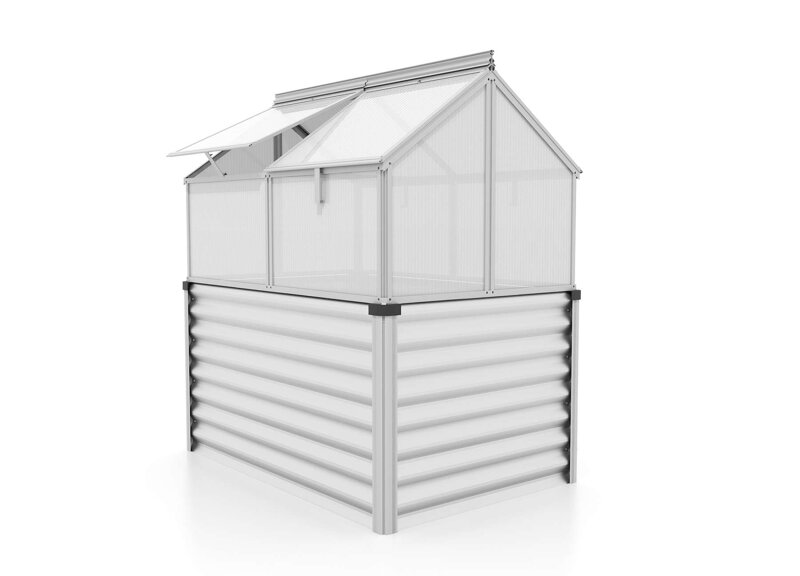 vyvýšený záhon s pareniskom VITAVIA GAIA JUMBO PC 4 mm strieborný LG3733 vyvýšený záhon s pareniskom VITAVIA GAIA JUMBO PC 4 mm strieborný LG3733