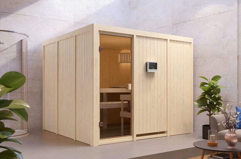fínska sauna KARIBU ARVIKA (6197) LG4261