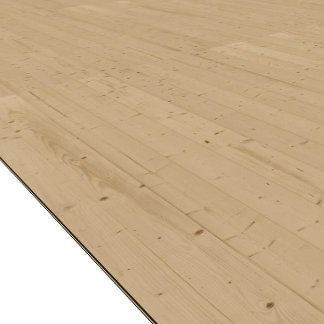 drevená podlaha KARIBU 3,28 x 3,28 m (12517) LG4484