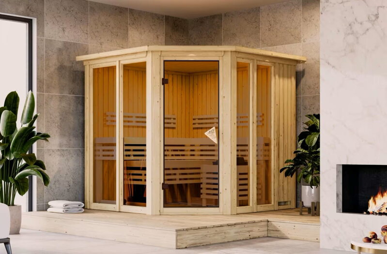 fínska sauna KARIBU AIRI (34301) LG4616