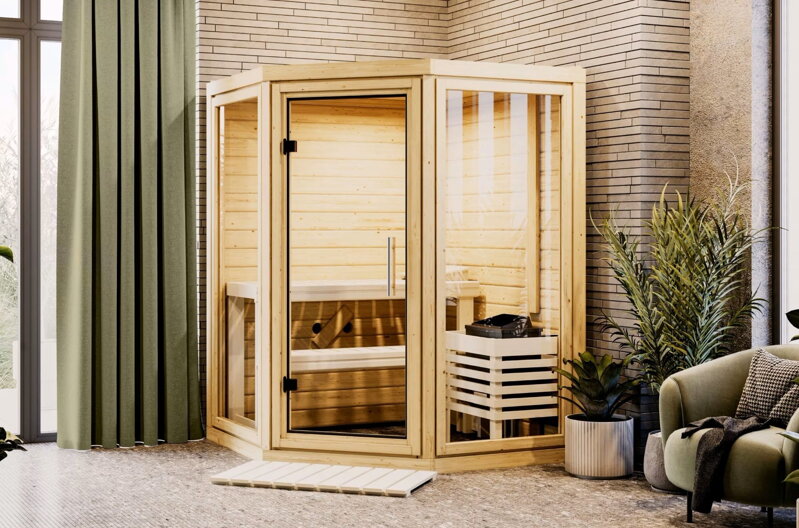 fínska sauna KARIBU YUMA (34288) LG4619