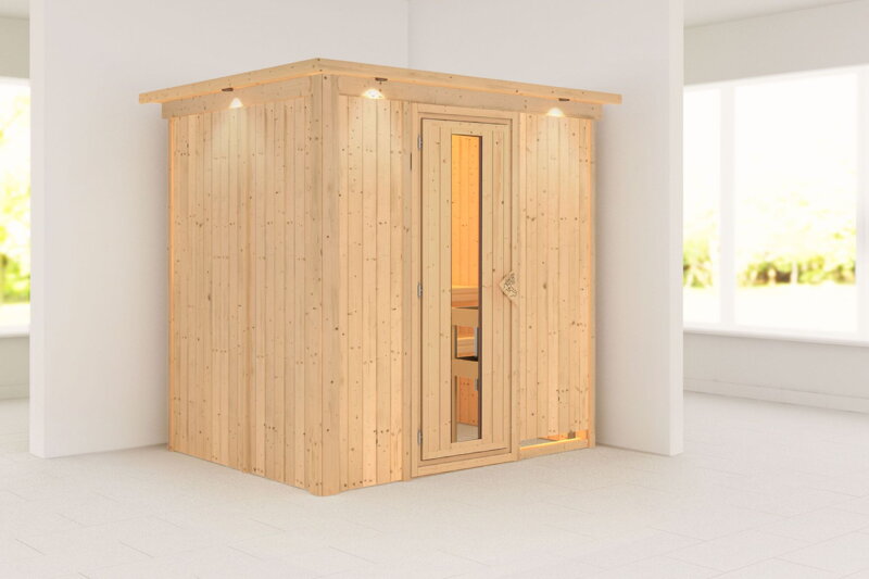 fínska sauna KARIBU BODIN (75630) LG5085