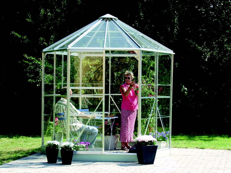 Záhradný pavilón HERA 4500 strieborný Záhradný pavilón HERA 4500 strieborný