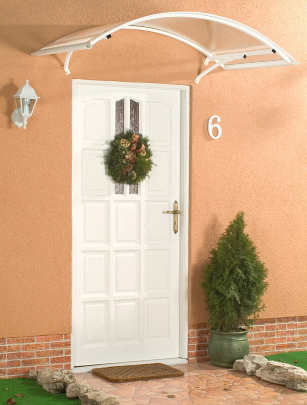 vchodová strieška LANITPLAST ARCO 160/90 biela vchodová strieška LANITPLAST ARCO 160/90 biela