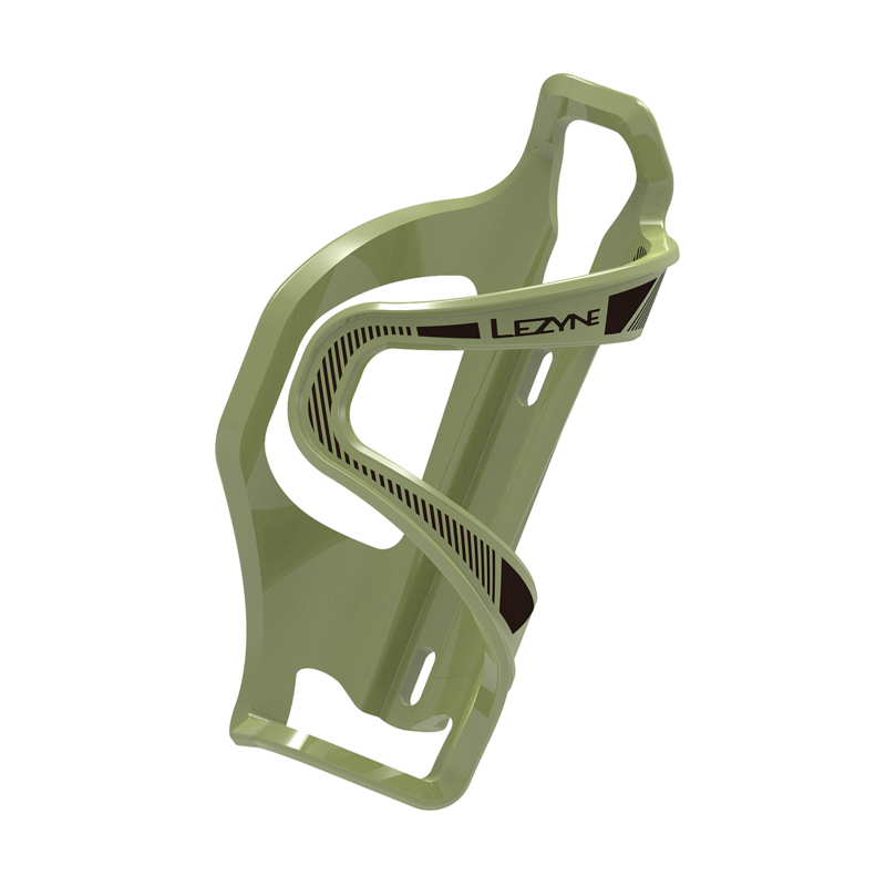 Lezyne košík na fľašu Flow Cage SL Enhanced, army green Lezyne košík na fľašu Flow Cage SL Enhanced, army green
